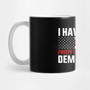 I Have PTSD Pretty Tired of Stupid Democrats Mug